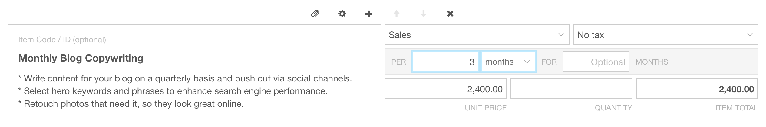 Subscriptions For Repeating Costs
