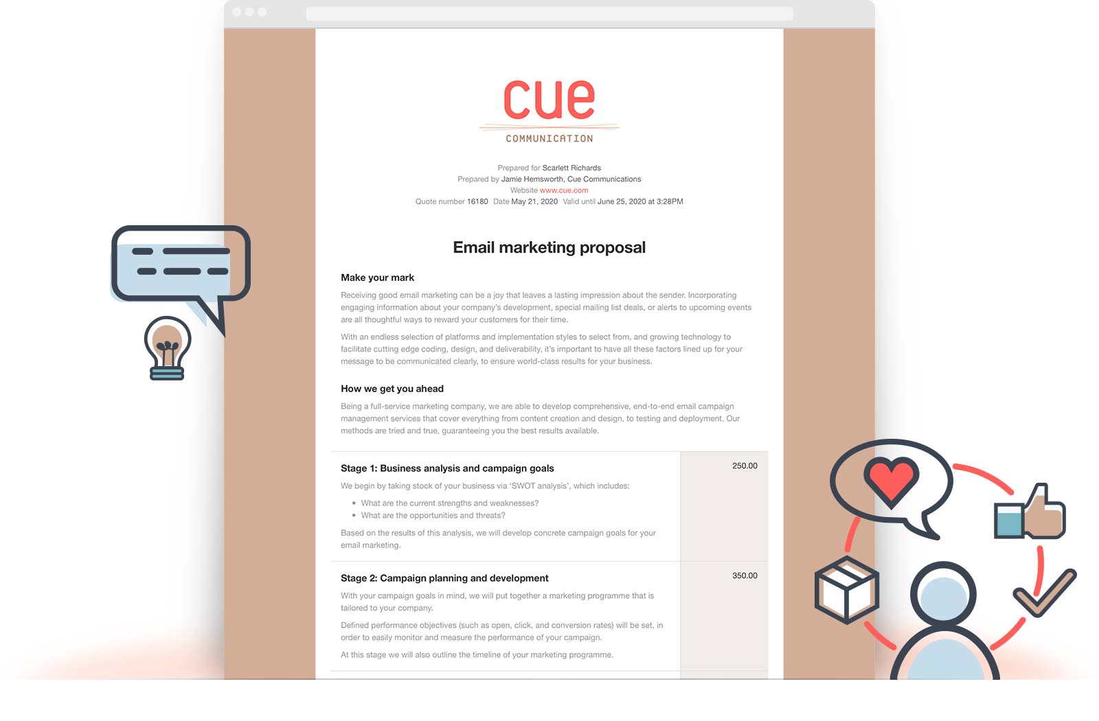 Marketing Proposal Example example